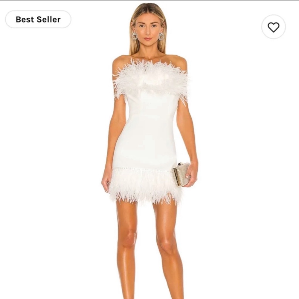 Bronx and Banco Lola Feather Dress